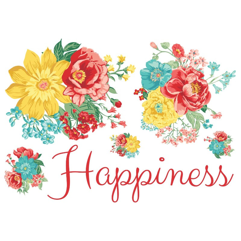 Wall stickerFancy Flourish 19piece Giant Peel and Stick Decals SetWall sticker