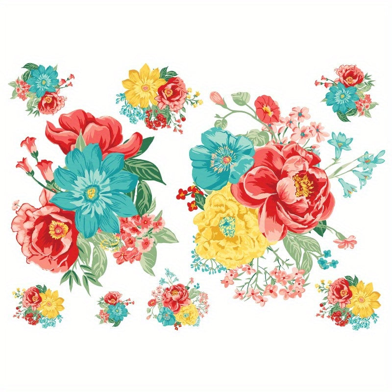 Wall stickerFancy Flourish 19piece Giant Peel and Stick Decals SetWall sticker