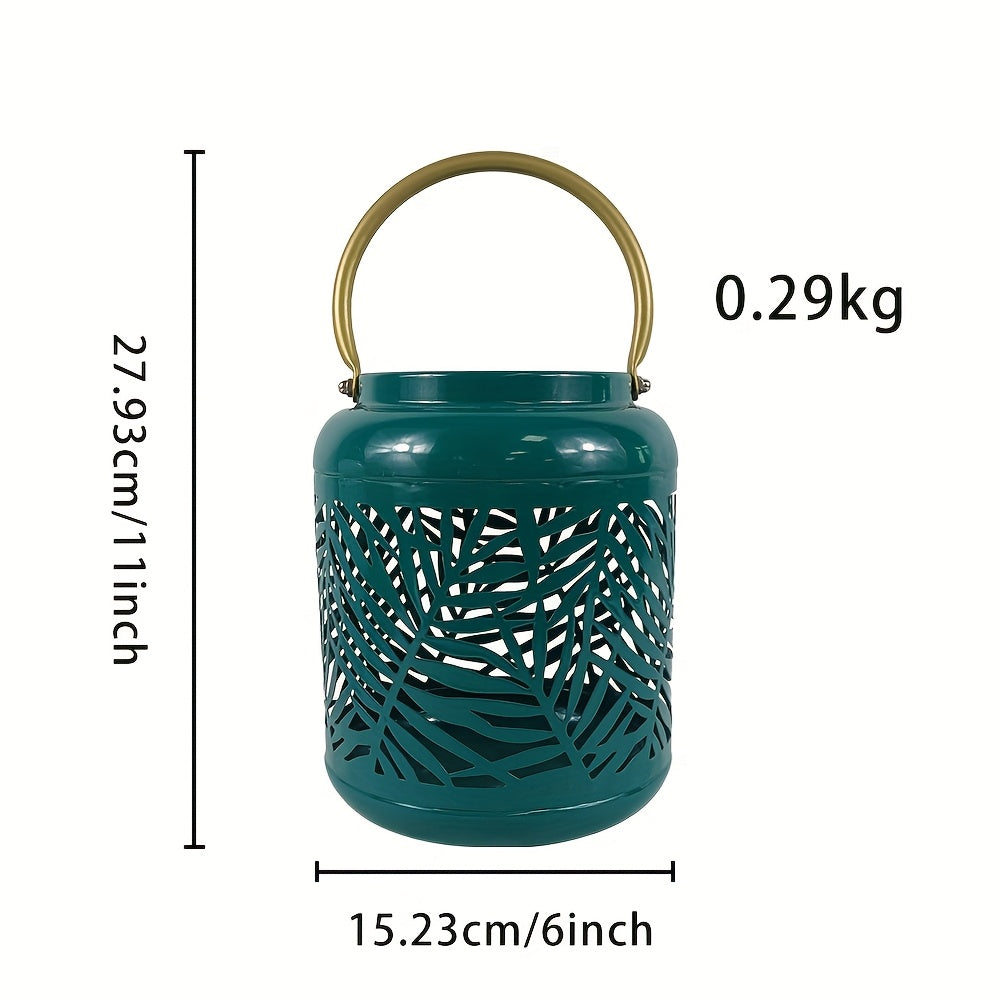 The body of the can is covered with three-dimensional leaf carvings, serving both as a storage container and a decorative item. It is compatible with various home styles such as Nordic, Japanese and ins.