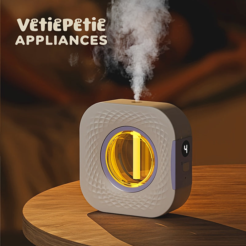 USB Rechargeable Multifunctional Diffuser - Long-Lasting Fragrance, Wall or Desktop Design for Living Room, Bedroom, Bathroom, and Office