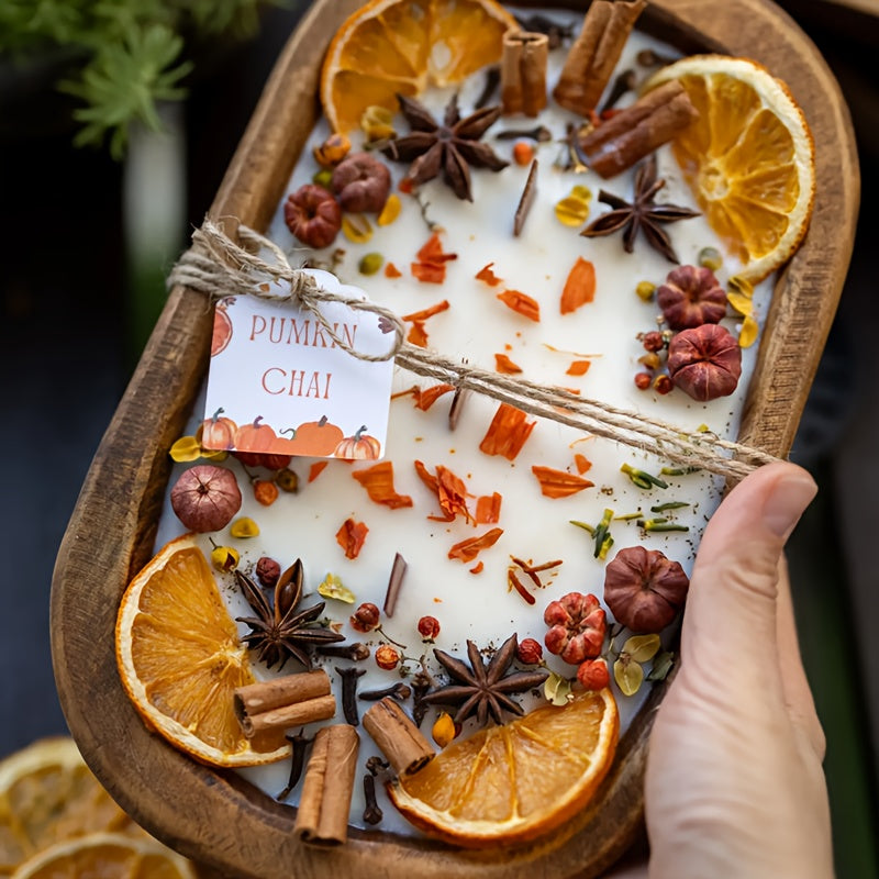 Candles, Unique And Fresh Scented Candles, Use Wooden Boat-shaped Containers, Very Suitable For Home, Hotel, High-end Restaurant. Widely Used In Various Festivals, Birthdays, Parties, Valentine'S Day, Christmas Romantic Warm Atmosphere