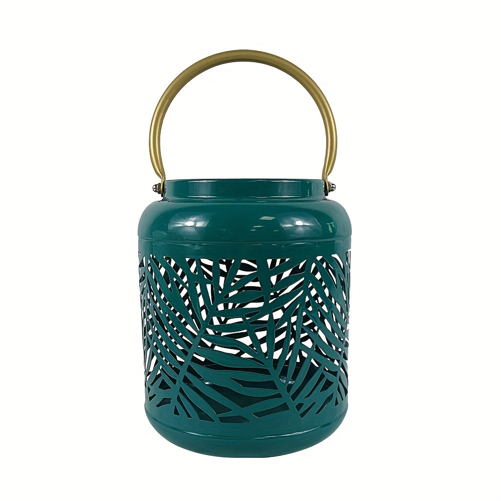 The body of the can is covered with three-dimensional leaf carvings, serving both as a storage container and a decorative item. It is compatible with various home styles such as Nordic, Japanese and ins.