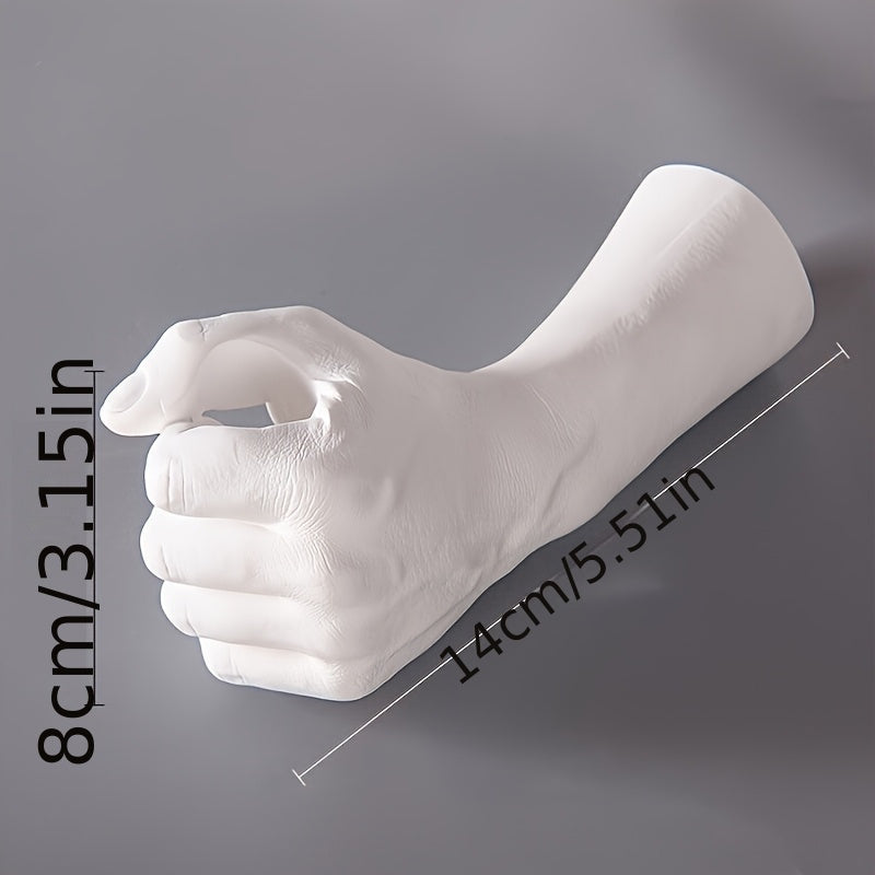 1pc Modern Geometric Resin Wall Hanging Vase- Handheld Wall-Mounted Flower Stand, Suitable for Home and Hotel Decoration, No Electricity Needed, Room Decoration Vase, Artistic Style Floral Arrangement