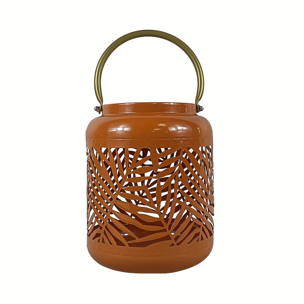 The body of the can is covered with three-dimensional leaf carvings, serving both as a storage container and a decorative item. It is compatible with various home styles such as Nordic, Japanese and ins.