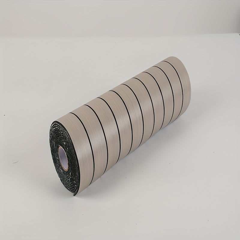 Vertical Stripes Grille Self-Adhesive Wall Stickers 3D Stereoscopic Background Wall Decoration Room Bedroom Wall Remodeling Stickers Wall Stickers Waterproof Moistureproof